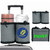 Gray Logo - Luggage Travel Cup Holder