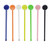 Custom Plastic Drink Stirrer Or Stir Stick Muddler