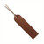 2"x7" Debossed Genuine Leather Bookmark