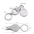 Nail Clippers With Bottle Opener Key Ring