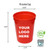 size - Custom 16oz Reusable Stadium Cup with logo