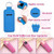 Custom Portable Neoprene Lipstick Lip Balm Holder Keychain Lip Gloss Pocket MOQ100PCS