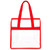 Red/Clear Blank - The Wrigley Stadium Tote Bag