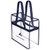 Navy Blue/Clear Logo - The Wrigley Stadium Tote Bag