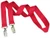 Red Balnk - 3/4'' Double Ended Polyester Lanyard