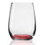 Red Blank - 6.25 Oz. Libbey Stemless Taster Glasses
