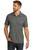 Quiet Shade Gray Heather/Black Blank - New TravisMathew® Oceanside Heather Polo