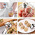 Red Blank - Large Sized Metal Scooper Meatball Maker w/Soft Grip
