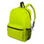 Lime Green - Best Value Heavy Duty Backpack With Water Bottle Pocket