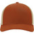 Dark Orange & Khaki - Richardson 110 R-Flex Truck Cap w/ Patches or Embroidery