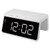 Digital Alarm Clock With Qi Certified 10W Wireless Charger A