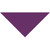 Purple - closest to PMS 2622 - Large Triangle Pet Bandana w/ Screen Print