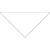 White - Large Triangle Pet Bandana w/ Screen Print