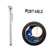 Stainless Steel Tire Gauge w/Clip