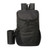 Black - Waterproof Folding Water Bottle Bag