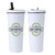 White - Kemble Stainless Steel Straw Tumbler 750 Ml. (25 Fl. Oz.)