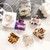 2" Rectangle Hair Clips Colorful Hair Claw Classic Clamp for Women Girls