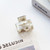2" Rectangle Hair Clips Colorful Hair Claw Classic Clamp for Women Girls