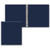 Navy Blue Blank - 1" Express Round Ring Binder