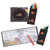 Black Logo - Jornikolor Black Cover Adult Coloring Book & 6-Color Pencil Set To-Go