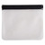 Black Blank - Sunflower PEVA Zip Closure Utility Bag