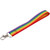 SM-2470RNBWFront - Rainbow Recycled Wrist Lanyard