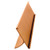 Rose Gold Blank - Full Color Nameplate w/Aluminum Holder - Desk (2"x8")