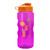 Clear/Black - 22 Oz. The Infuser Transparent Sports Bottle
