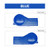 Blue Blank - 256 MB Retractable Whistle USB Flash Drive