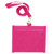 Hot Pink - 1d Ring Small Convention Wallet
