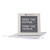 White Logo - Cipher Wood Frame With Plastic Letter Board