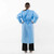 Level 1 SMS 35gsm Disposable Isolation Gown with Knit cuffs