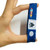 1" Sublimated Elastic Event Wristband w/ Customizable Woven Label