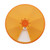 Orange - Rotating Circular Pill Box