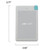 Slim Leather Texture Power Bank 2500mah UL Certified