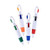 4-in-1 Multicolor Retractable Pen with Carabiner