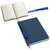 Blue - Symposium Textured Journal with Pen
