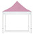 Pink with White Valance - 10ft X 10ft Full Color Pop Up Canopy Tents
