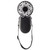 Black - Adjustable Lanyard Fan