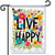 Single Layer 18" X 12" Outdoor Garden Flag
