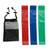 Black - 3 Piece Fitness Elastic Resistance Band Set