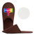 Brown Logo - Warm Disposable Slippers