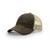 Brown/Khaki Beige Blank - Richardson 111 Garment Washed Trucker Caps