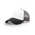 White/Charcoal Gray/Black Blank - Richardson 111 Garment Washed Trucker Caps