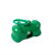 Green - Bone Shaped Pet Waste Bag Dispenser With Carabiner