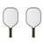 Carbon Pickleball Paddle Set With Shoulder Bag