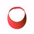 Red - Multicolor Imprinted EVA Foam Sun Visor Hat