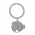 Silver - Fish Shape Stainless Steel Keychain