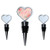 Full Imprint Heart Shaped Wine Cork Bottle Stopper