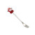 Silver - Christmas Dessert Fork